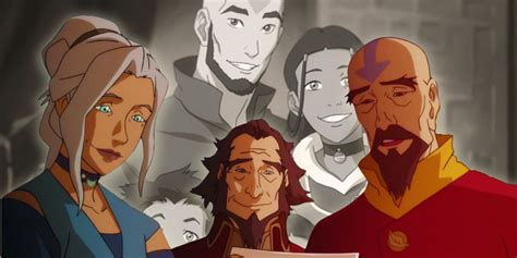 Legend Of Korra: Aang's Family Tree (From Oldest To Youngest) .